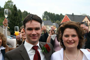 Boda campestre en Birgel Eifel