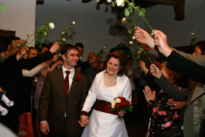 Wiejski ślub w Birgel Eifel