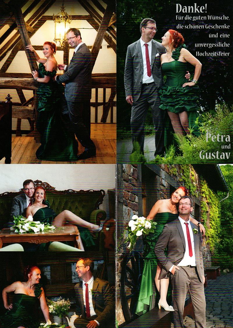 O casamento de Petra e Gustav