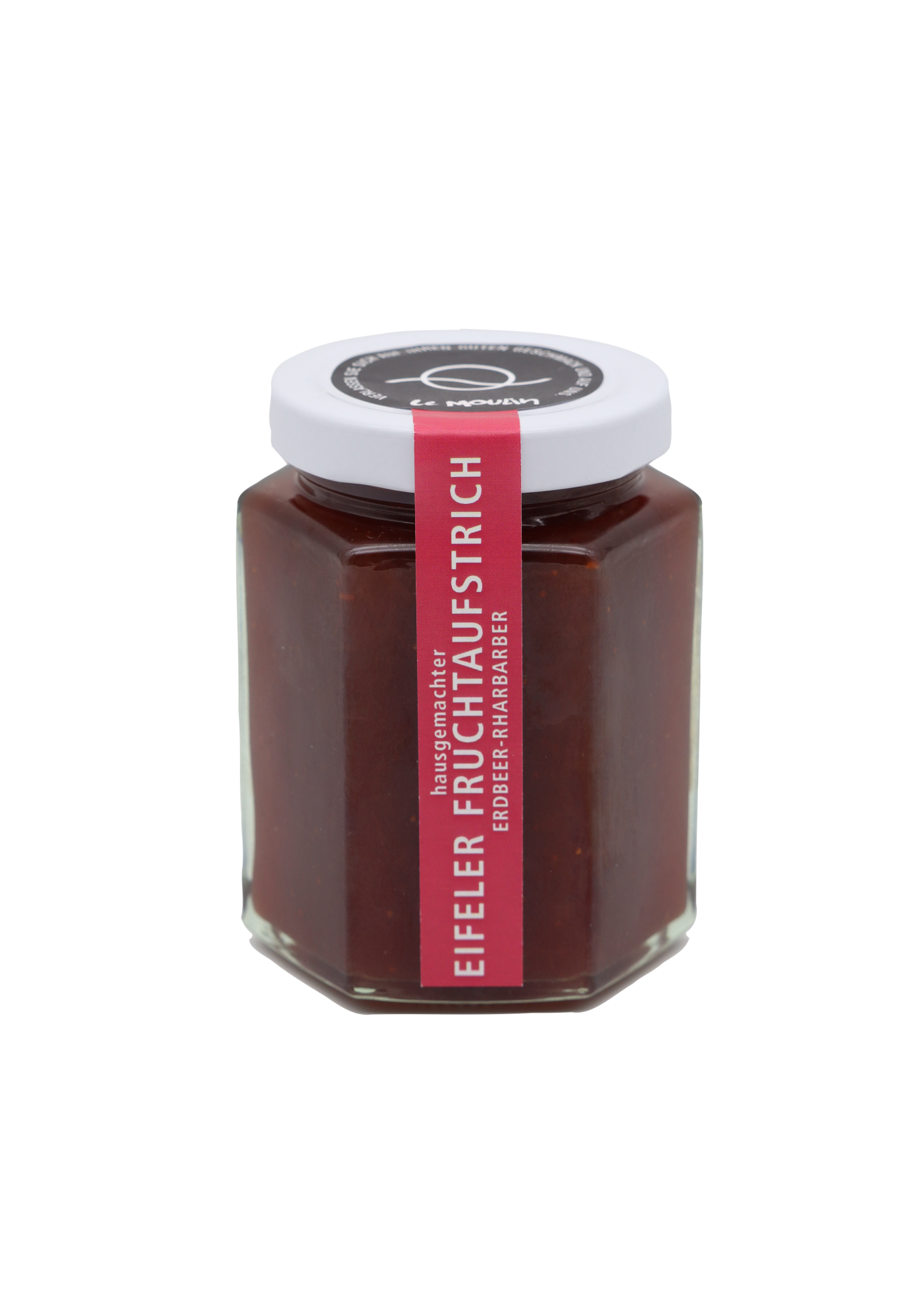 Jordbær- og rabarbermarmelade
