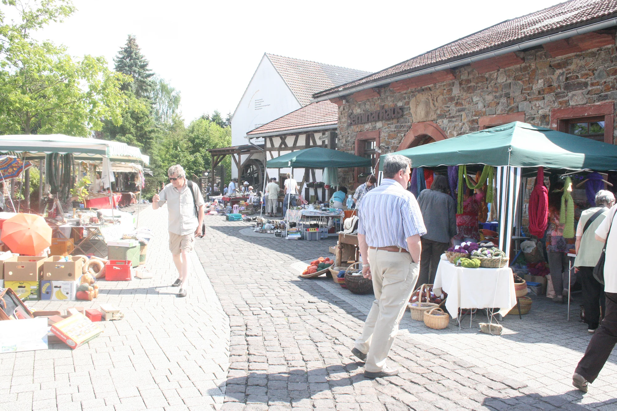 Standaufbau Mühlengelände Teil 2 Kopie