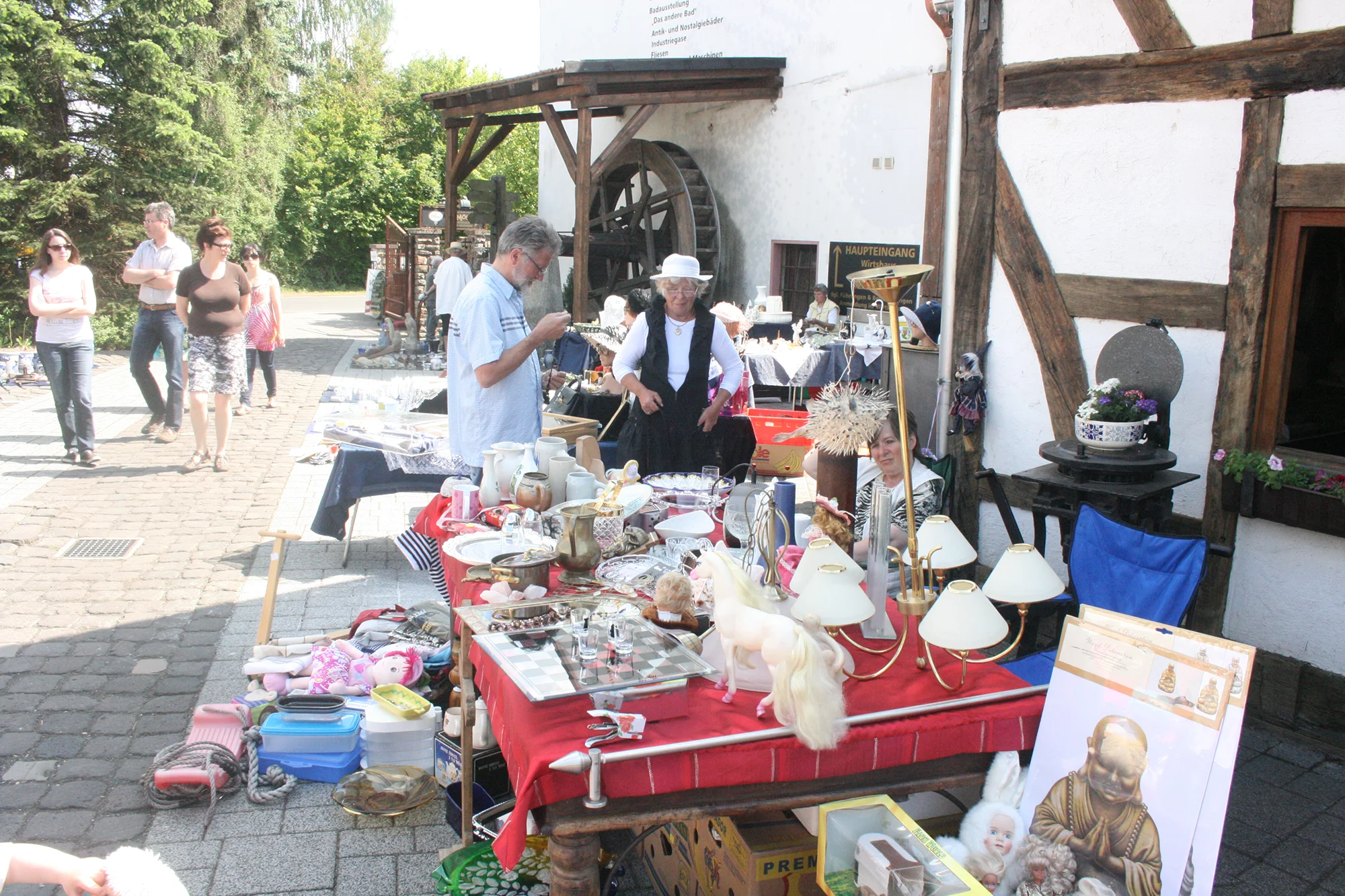Standaufbau Mühlengelände Teil 3 Kopie